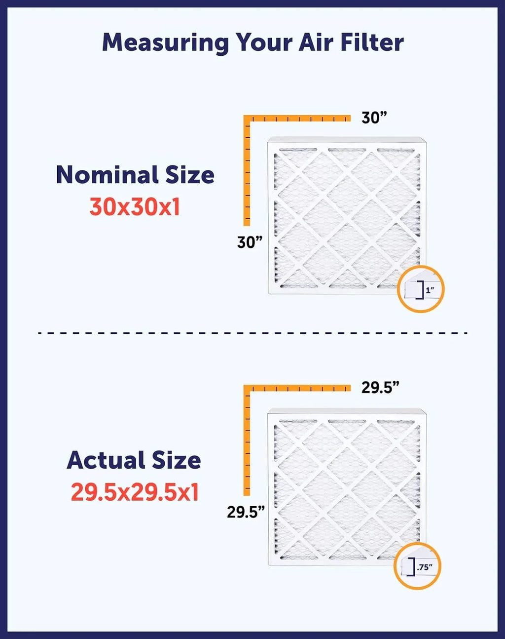 Filter King 9x58.5x1 Air Filter | 4- |  8  Pleated / Furnace Filters |    | Actual Size: 9 x 58.5 x .75"