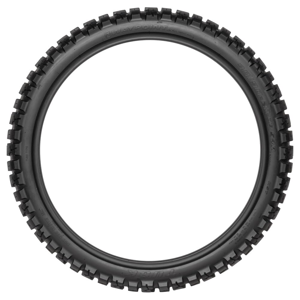 Tusk Waypoint Adventure Motorcycle Tire Set ¨C 90/90-21 Front & 130/90-17 Rear (68R) Tube Type