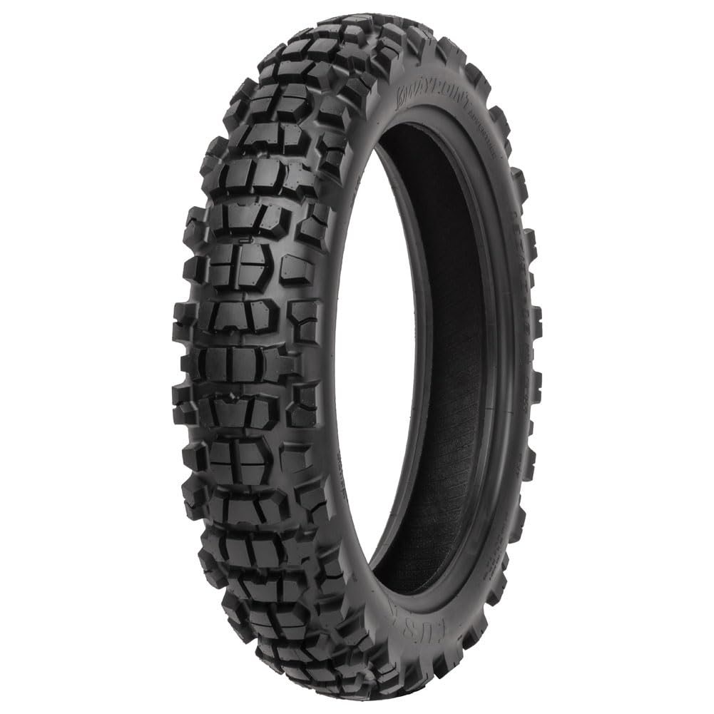Tusk Waypoint Adventure Motorcycle Tire Set ¨C 90/90-21 Front & 130/90-17 Rear (68R) Tube Type