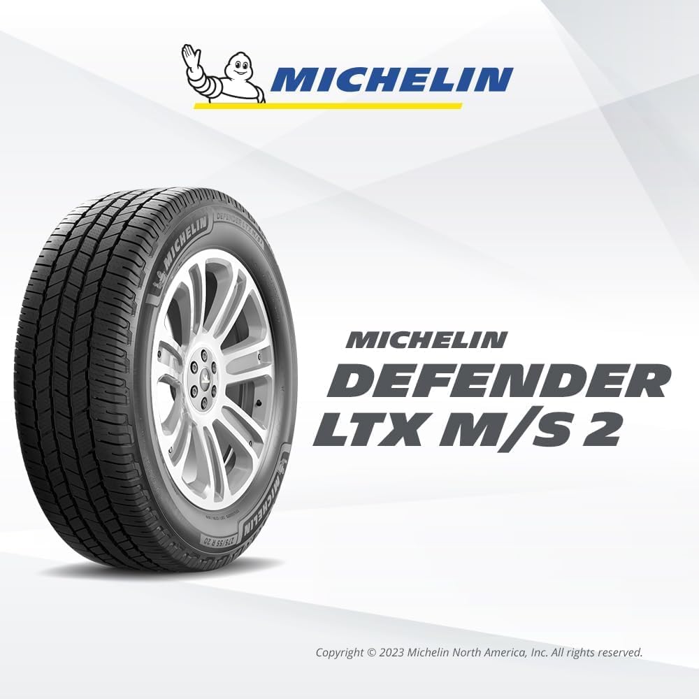 Michelin Defender LTX M/S2 275/60R20/XL 116H (Set of 1 Tire Only)