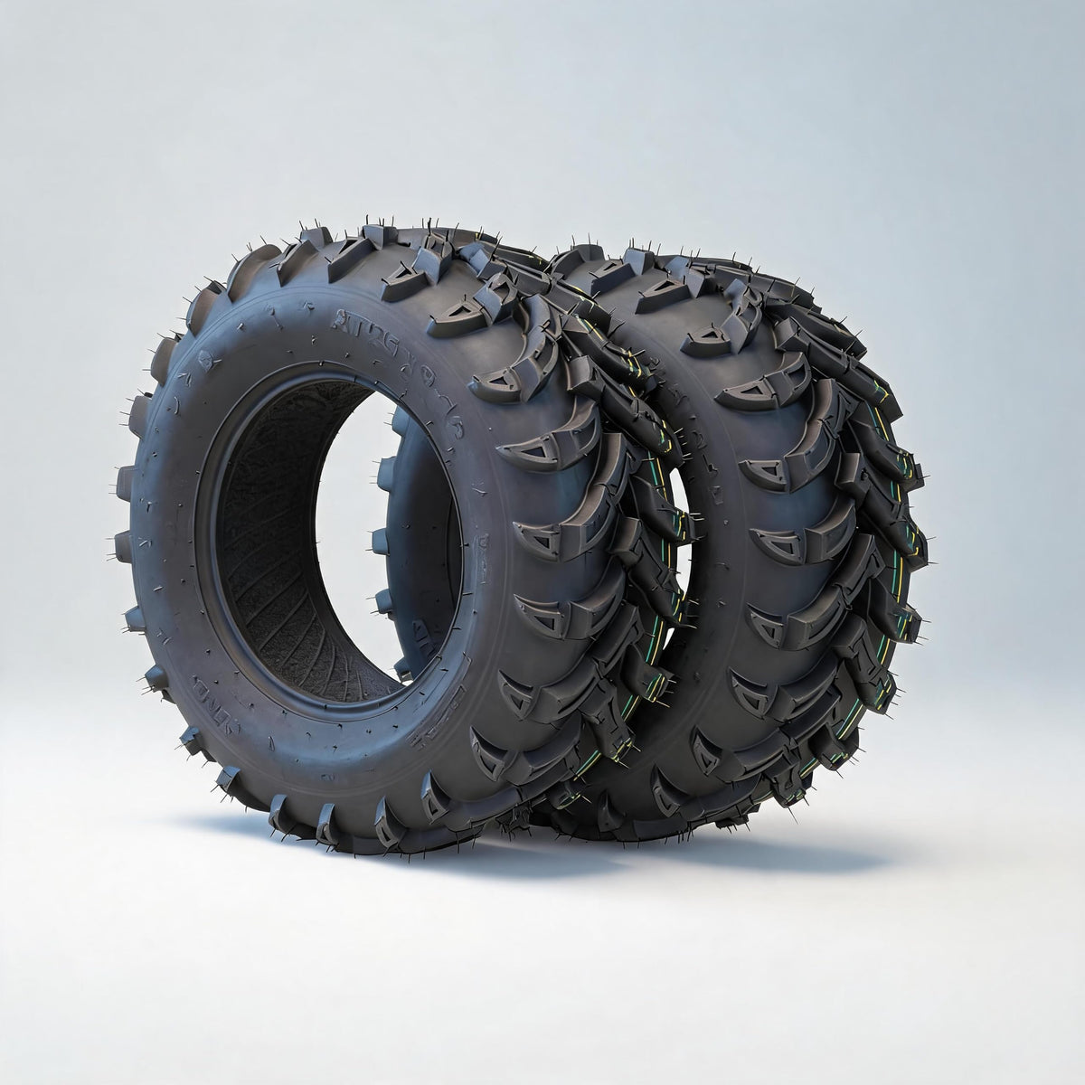 Set of 2-18x9.50-8, 4PR All-Terrain ATV/UTV Tires Tubeless