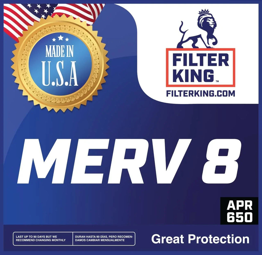Filter King 9x58.5x1 Air Filter | 4- |  8  Pleated / Furnace Filters |    | Actual Size: 9 x 58.5 x .75"