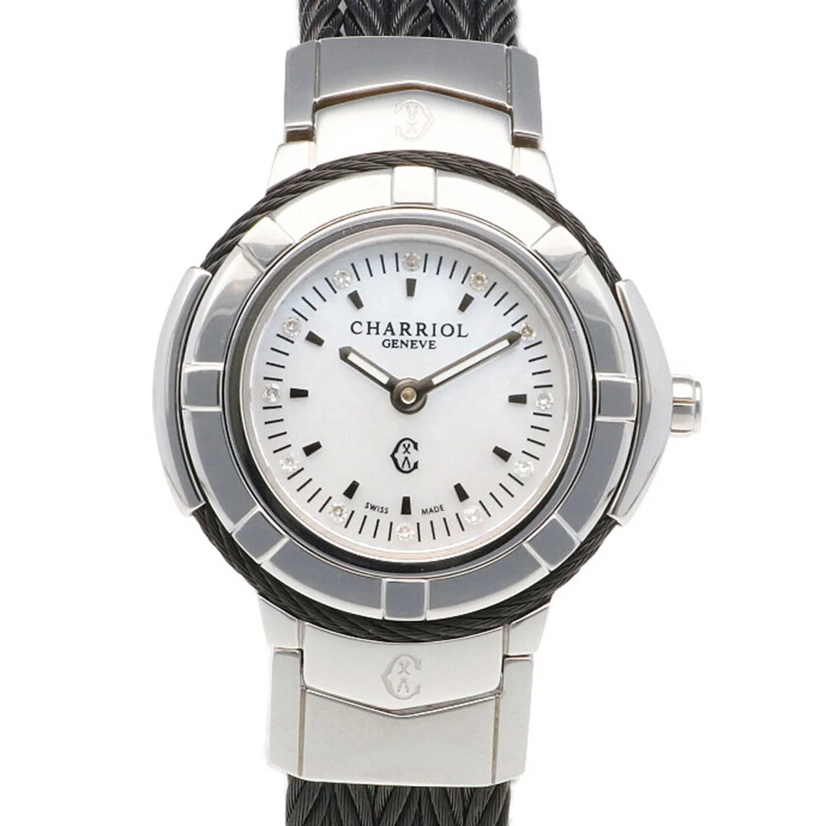 Pre-Owned  Saint-Tropez Watch Stainless Steel Quartz Women's (Good)